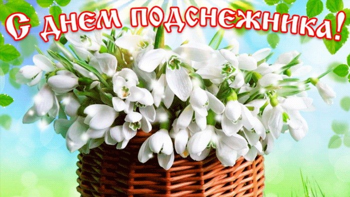 День подснежника День подснежника.